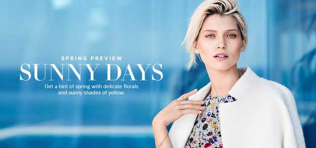 H&amp;M Spring 2015 Preview collection: Sunny Days