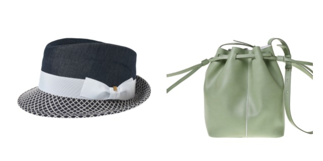 Velká pozornost se v nové kolekci věnuje doplňkům. Jsou jimi stylové klobouky či kabelky ve tvaru vaku v odlišných barevných variacích.