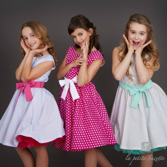 La Petite Suzette – kolekce šatů pro holčičky, dívky a jejich maminky.