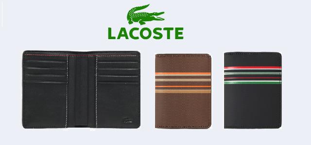 Plaťte stylově! / Peněženky Lacoste