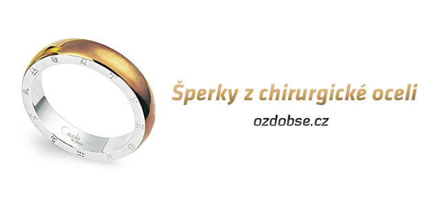 Šperky z chirurgické oceli s krystaly Swarovski