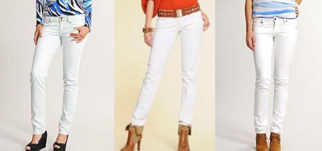Bílé džíny – nepraktický, zato úžasný trend!