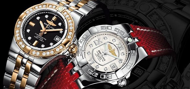 Legenda – diamantové hodinky Breitling