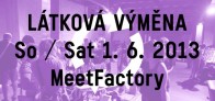 Látková výměna v MeetFactory již tento víkend!