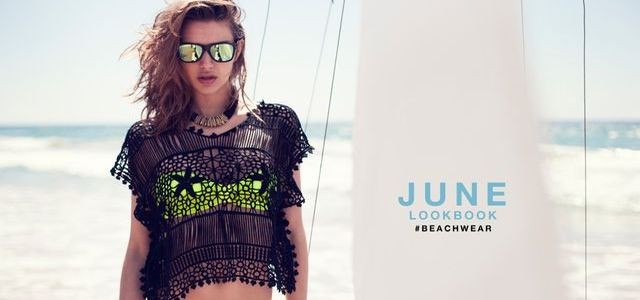 Stradivarius Beachwear lookbook červen 2013