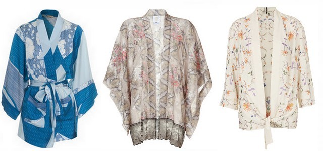 Fashion trend - Místo saka, kimono!