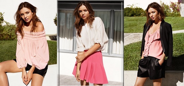 Tváří jarní kolekce H&M se stala Miranda Kerr