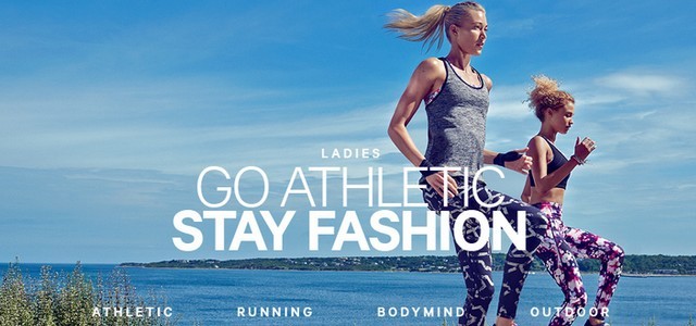 Ladies, go athletic stay fashion! – Kolekce sportovního oblečení H&amp;M
