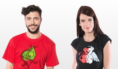 originální trička s potiskem od českých grafiků