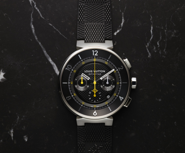 Tambour Moon Chronograph Black