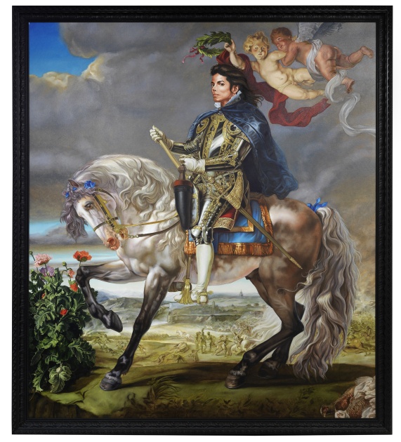 Jezdecký portrét krále Filipa II., 2009 od Kehinde Wiley