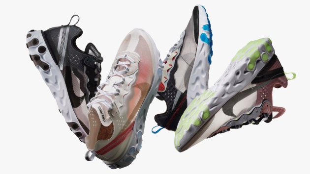 Nike React Element 87 se nabízí v několika barevných provedeních
