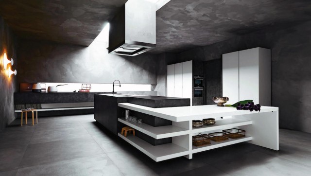 Moderní kuchyně s italským designem. Zdroj: IDWItalia.com