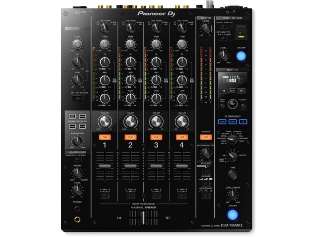 Pioneer Dj DJM-750 MK2, foto: melodyshop.cz