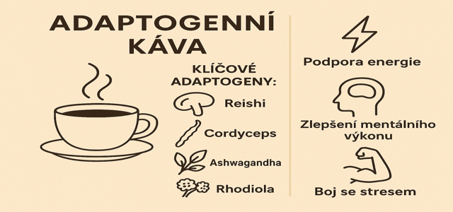 Mikrodávky síly: Proč adaptogenní kávu milují digitální nomádi i biohackeři?
